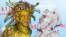 Ver de terre géant, corps humain à vif… Les déguisements d’Halloween les plus spectaculaires d’Heidi Klum