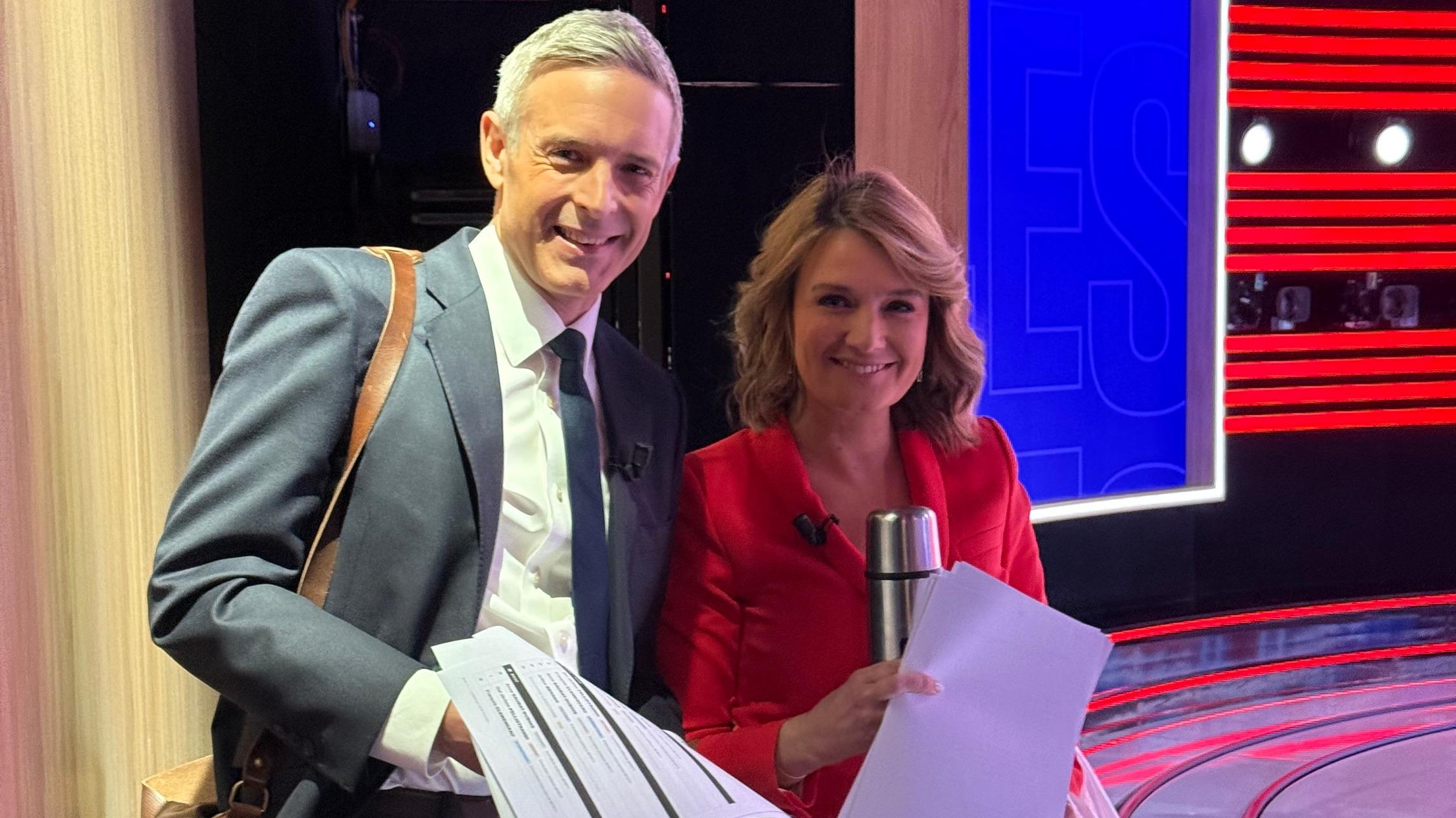 Les coulisses de la matinale de BFMTV : de la loge maquillage à l’antenne avec Pascale de La Tour du Pin et Mathieu Coache — Info & Société