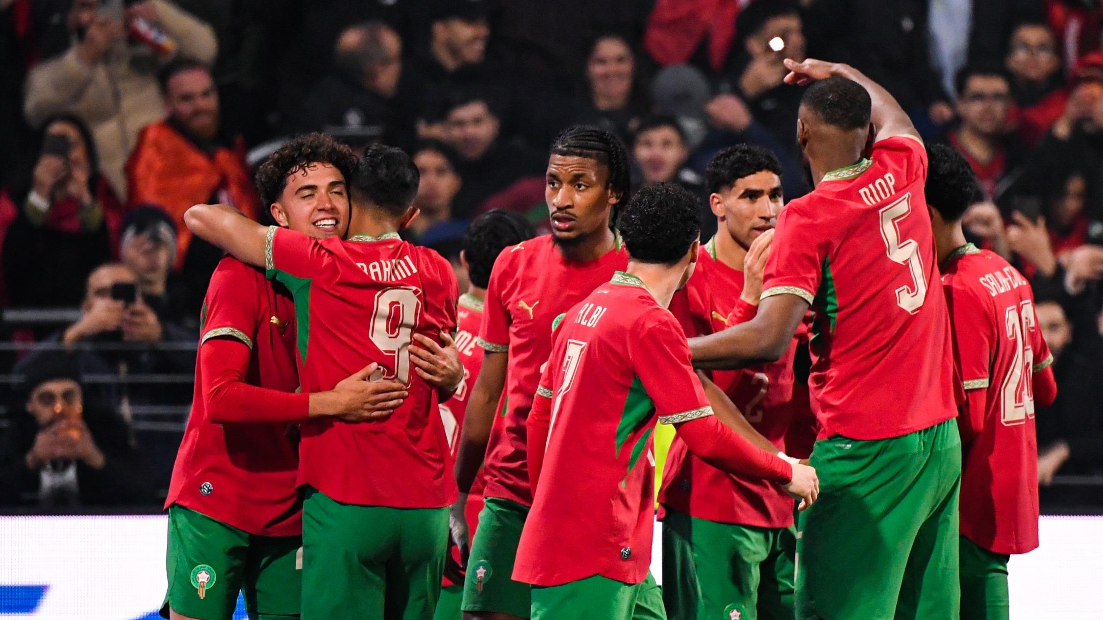 Foot amical : deux semaines après son sacre contesté à la CAN, le Maroc s’impose face au Paraguay à Bollaert