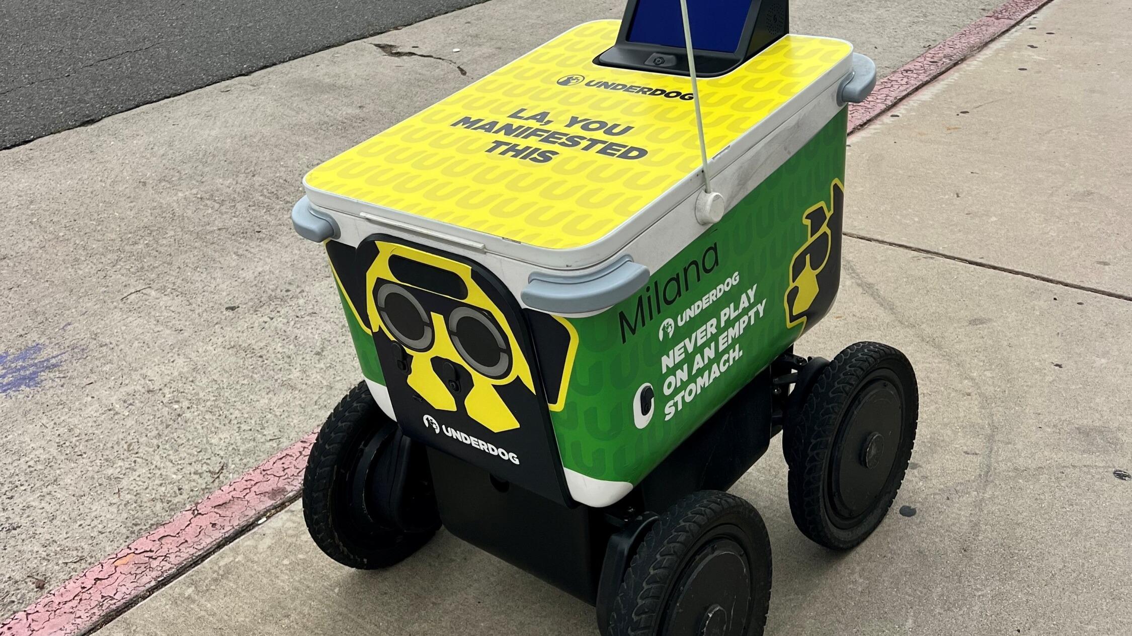 «Il ne rechigne pas pour faire des extras» : à Los Angeles, les robots livreurs se multiplient dans les rues