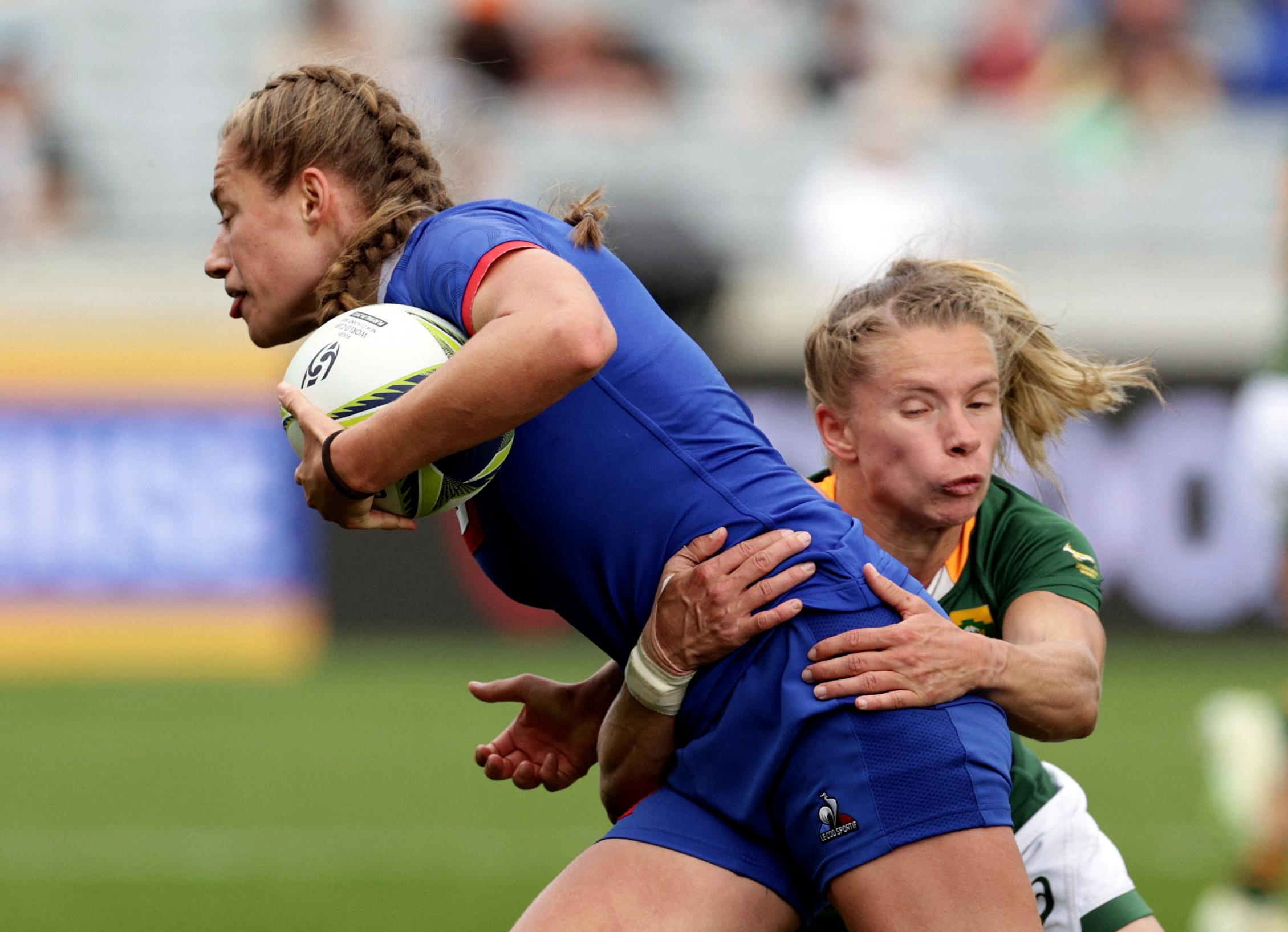 Coupe du monde de rugby féminine: les Bleues défient l'Angleterre, leur bête noire