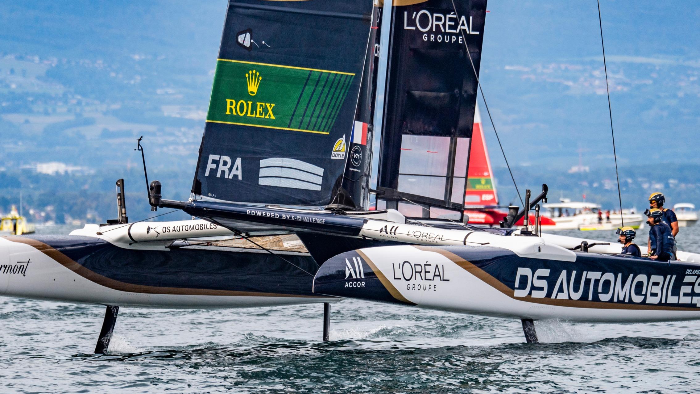 SailGP : L’Espagne remporte la manche de Genève, l’équipe de France sixième