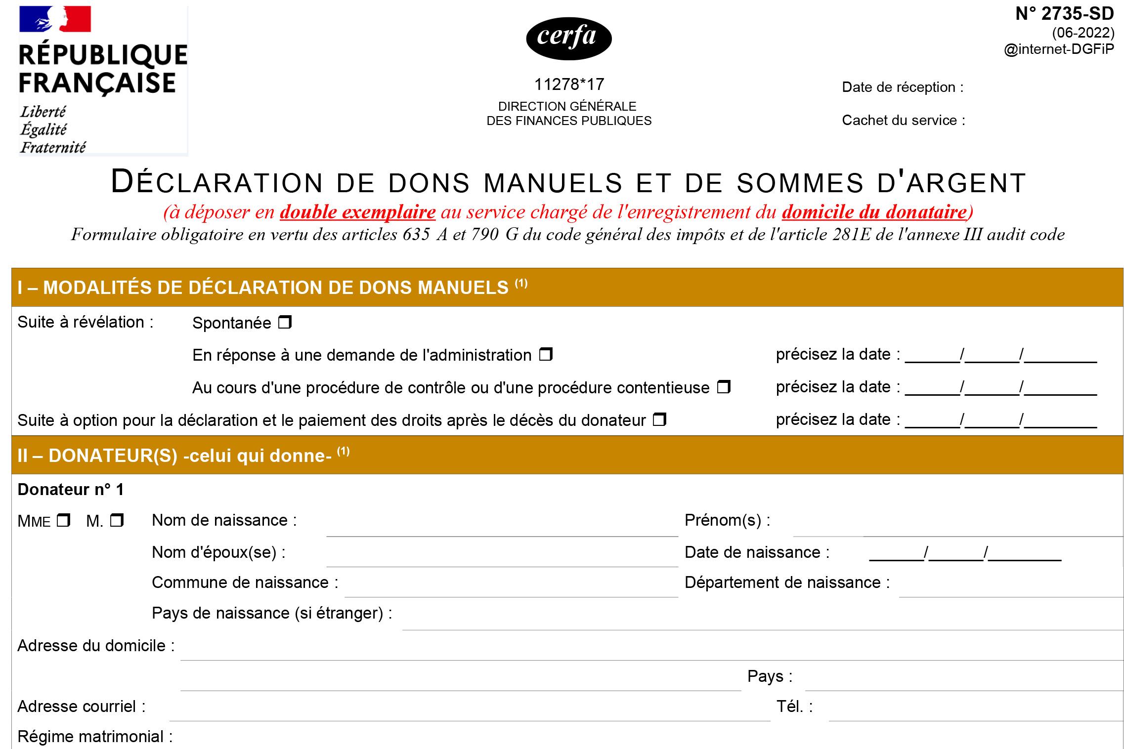 Je veux donner de l’argent à ma famille, dois-je passer chez le notaire ou faire une déclaration au fisc ?