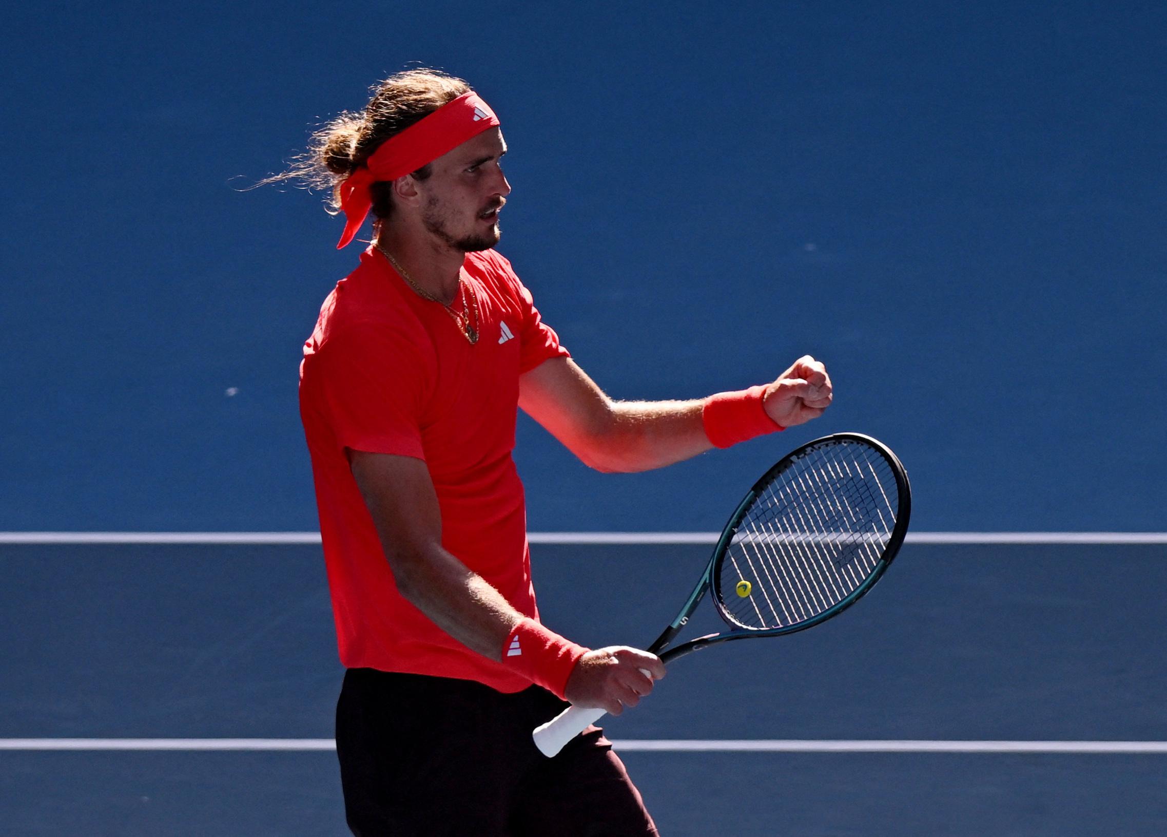 Open d'Australie: Becker «a soulevé deux fois le trophée, moi pas», souligne Zverev