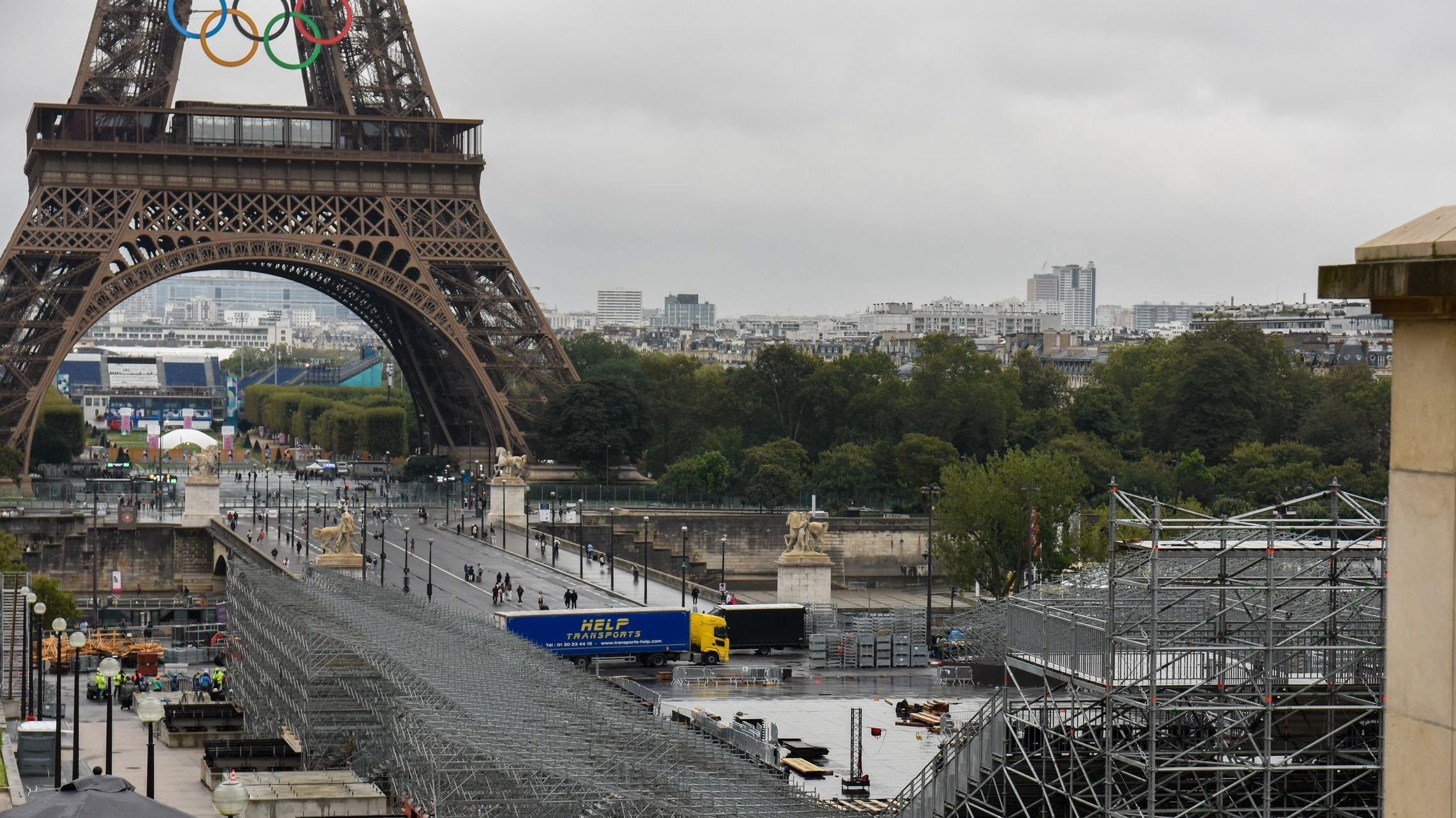 Stade Tour Eiffel, Grand Palais, place de la Concorde: pour Paris 2024, c’est l’heure du grand démontage