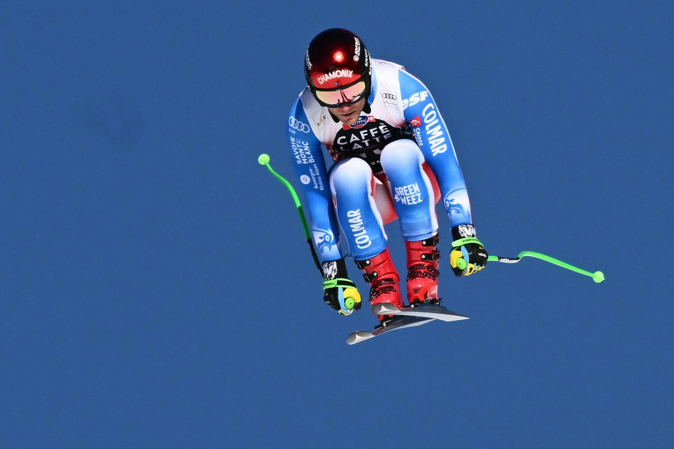 Ski alpin : le Français Blaise Giezendanner hélitreuillé après une lourde chute à Wengen