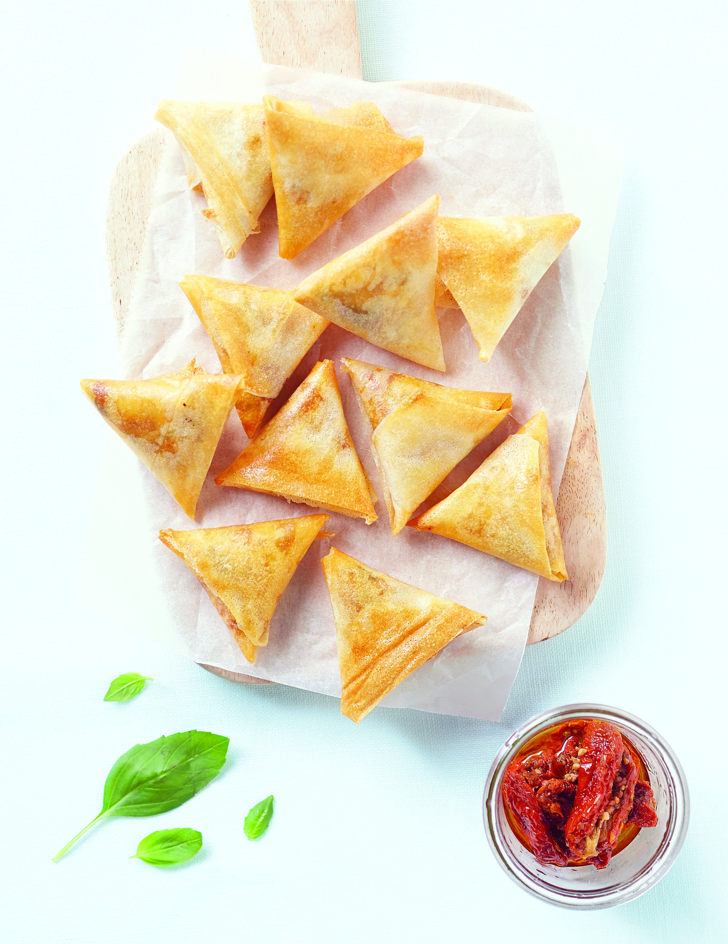 Samosas tomate et fromage au Airfryer