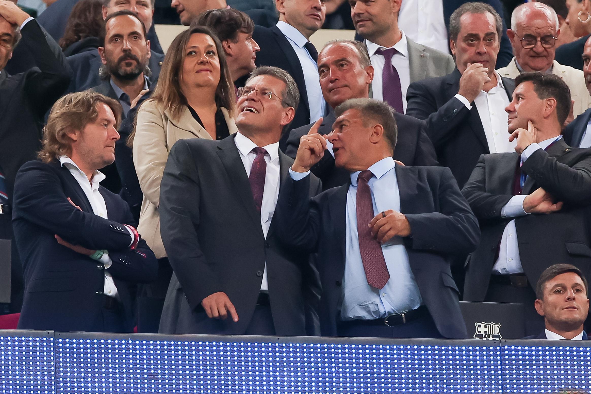 Football : la Super Ligue «pourrait débuter en 2025» selon Joan Laporta (Barcelone)