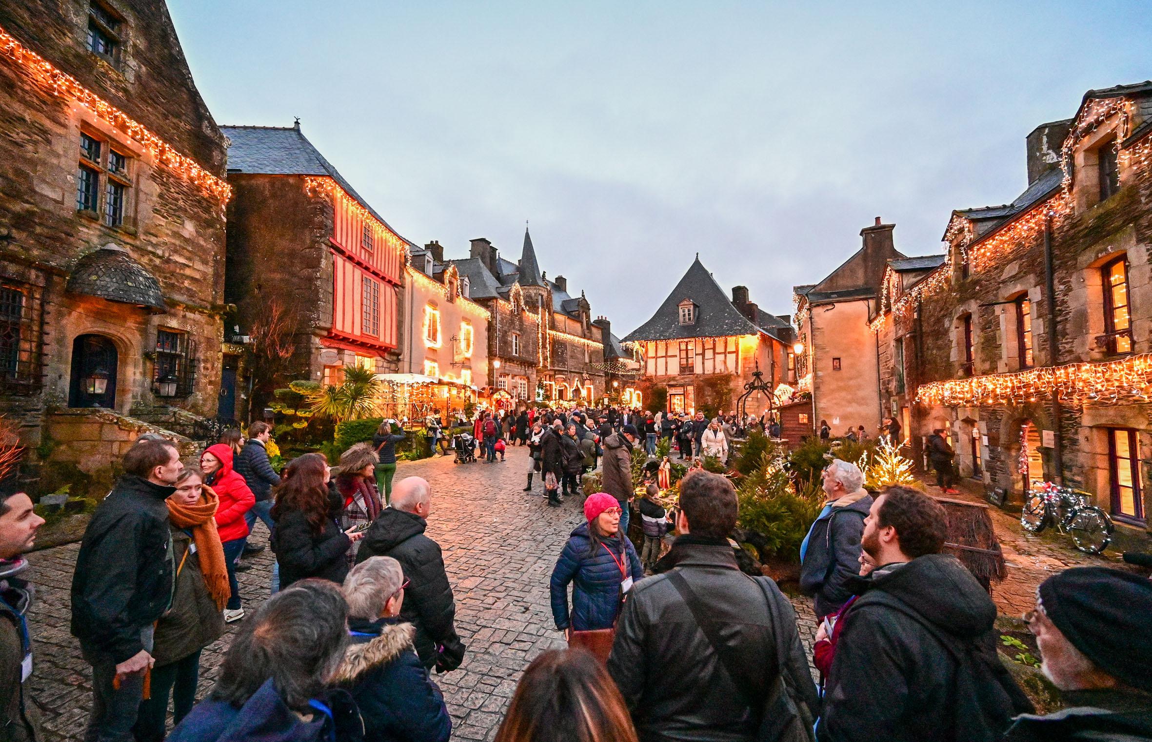 Rochefort-en-Terre, ce petit village breton féerique pris d’assaut pendant la période de Noël