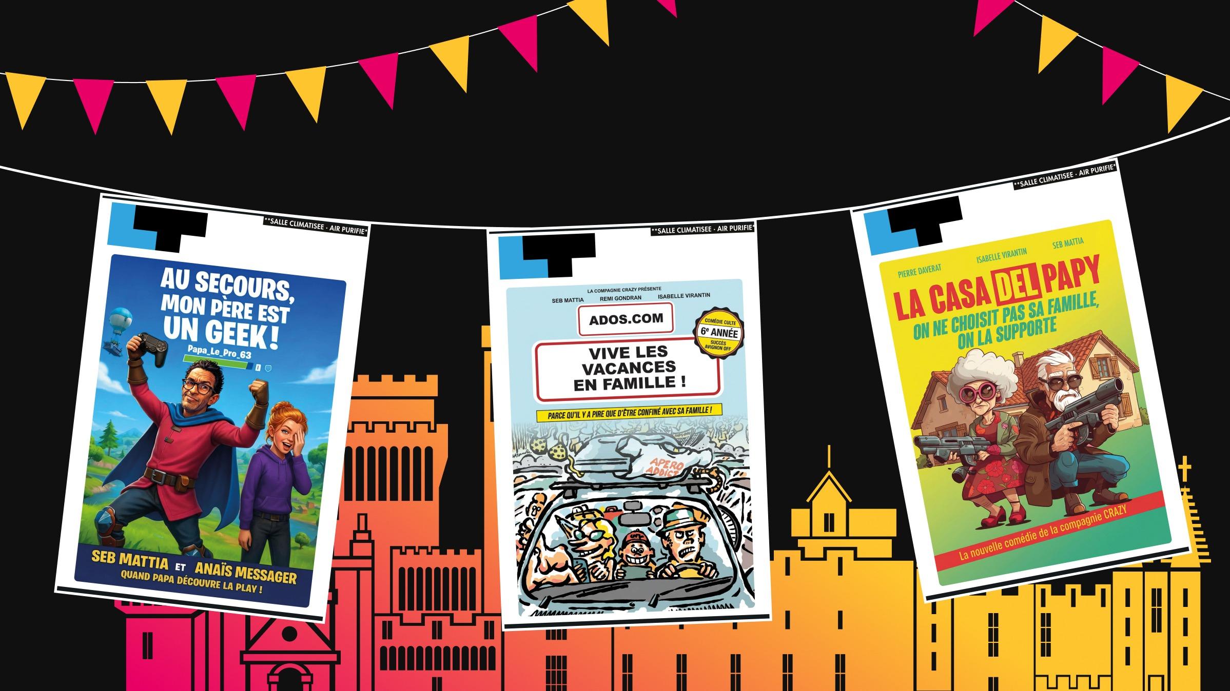 3 comédies feel good à ne surtout pas manquer au Festival Off d’Avignon 2026