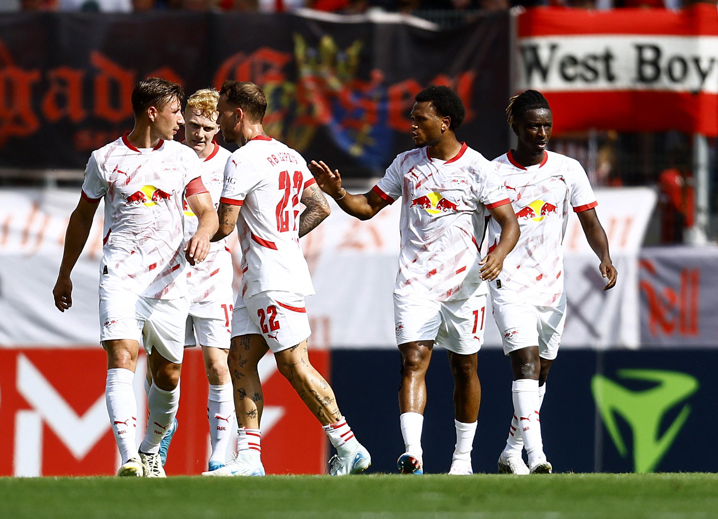 Coupe d’Allemagne : Leipzig en 16es de finale, Simons buteur