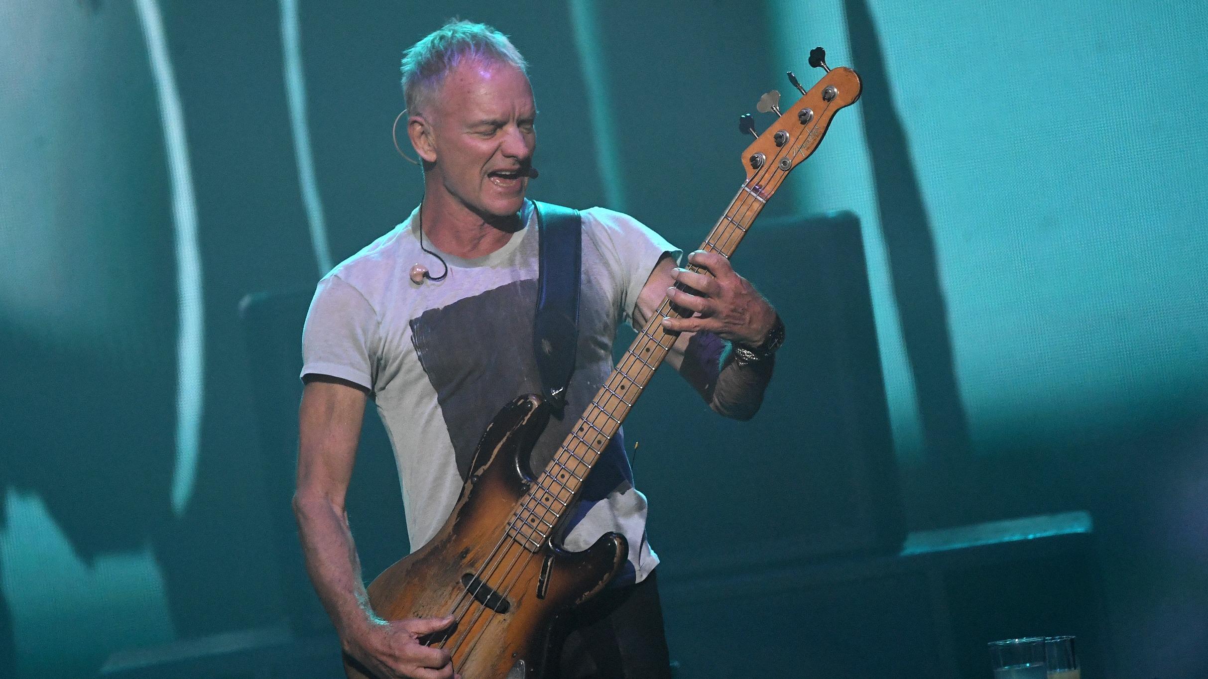 Sting annule subitement une série de concerts en raison de soucis de santé