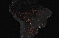 Les impressionnants clichés des incendies en Amérique du Sud depuis l'espace