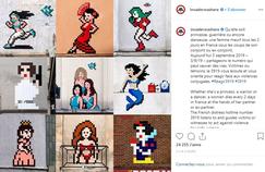 Violences conjugales : l'artiste Invader encourage à composer le 3919