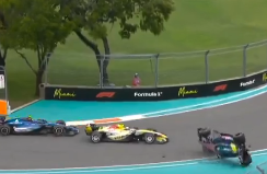 Formule 1 : tonneau de Gasly, Hadjar dans le mur... en vidéo, les abandons cruels des Français au Grand Prix de Miami