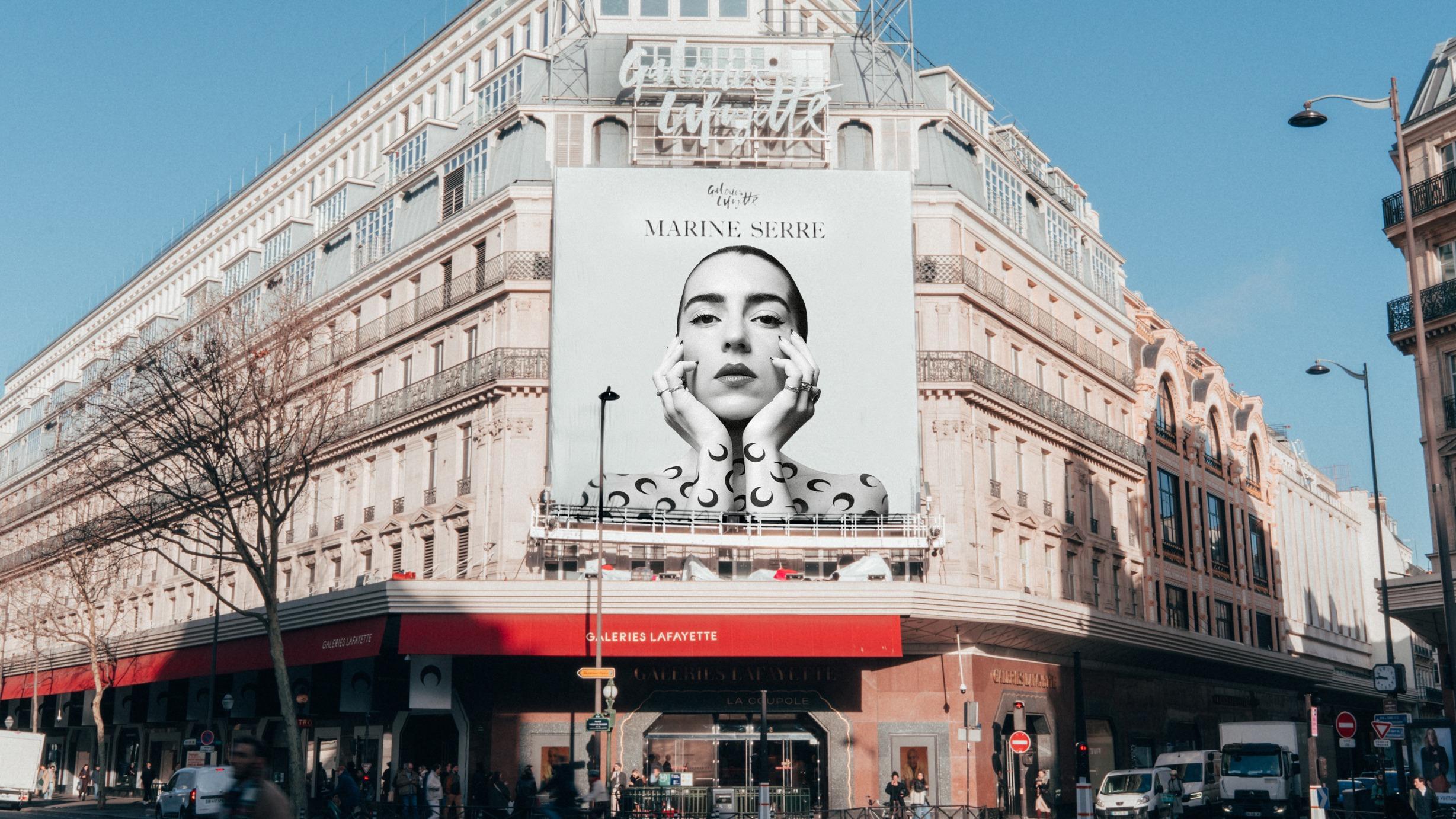 Marine Serre, invitée très spéciale des Galeries Lafayette