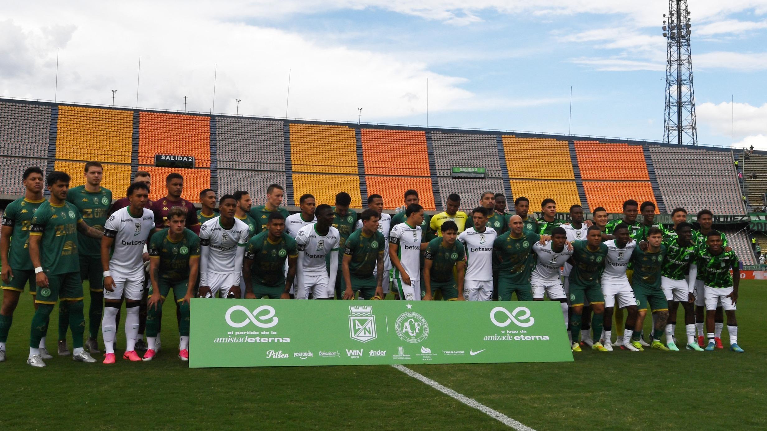 Foot : dix ans après le terrible crash d’avion, Chapecoense a célébré son amitié avec l'Atlético Nacional