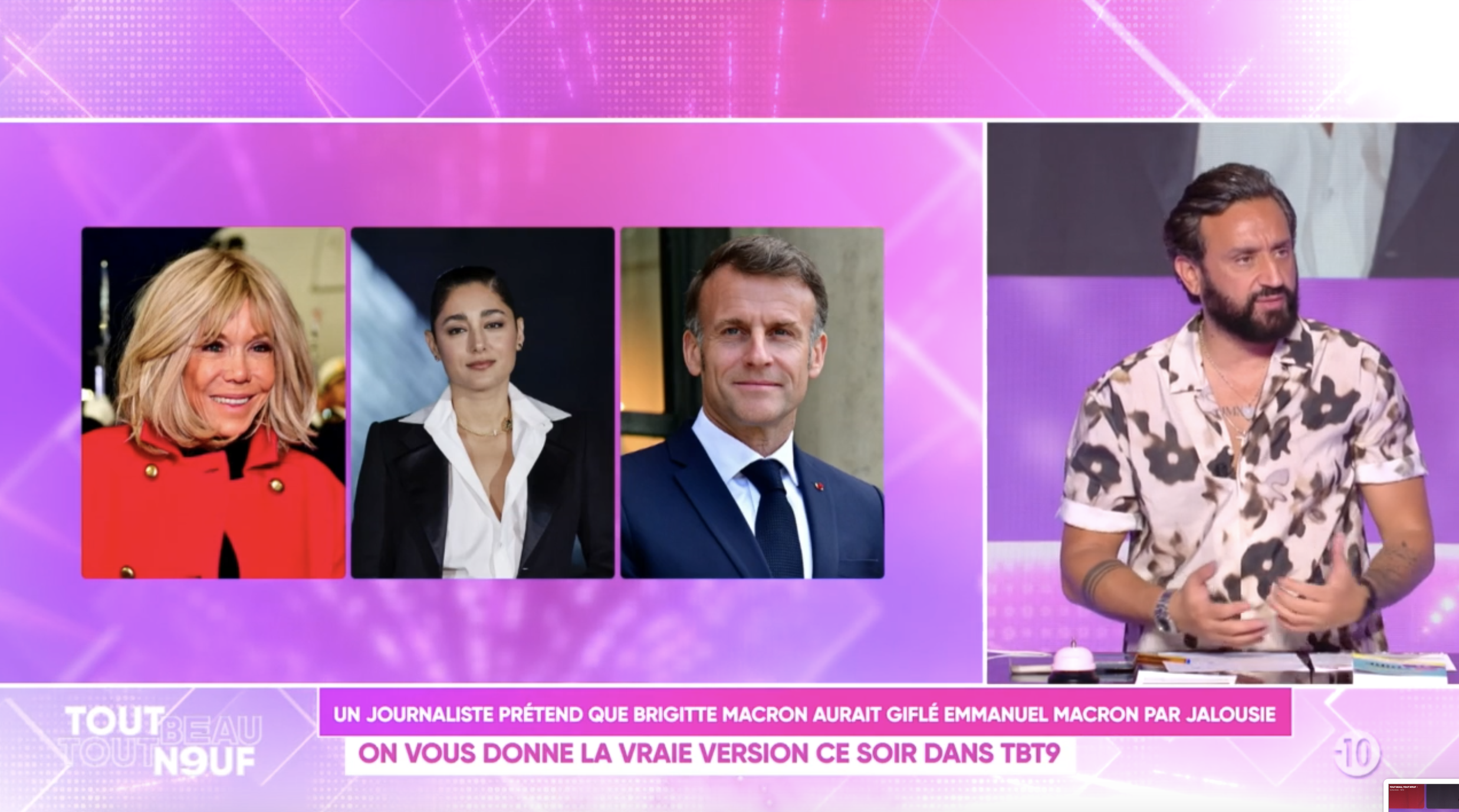 Cyril Hanouna soutient Brigitte Macron face aux accusations concernant sa vie privée — People & Médias