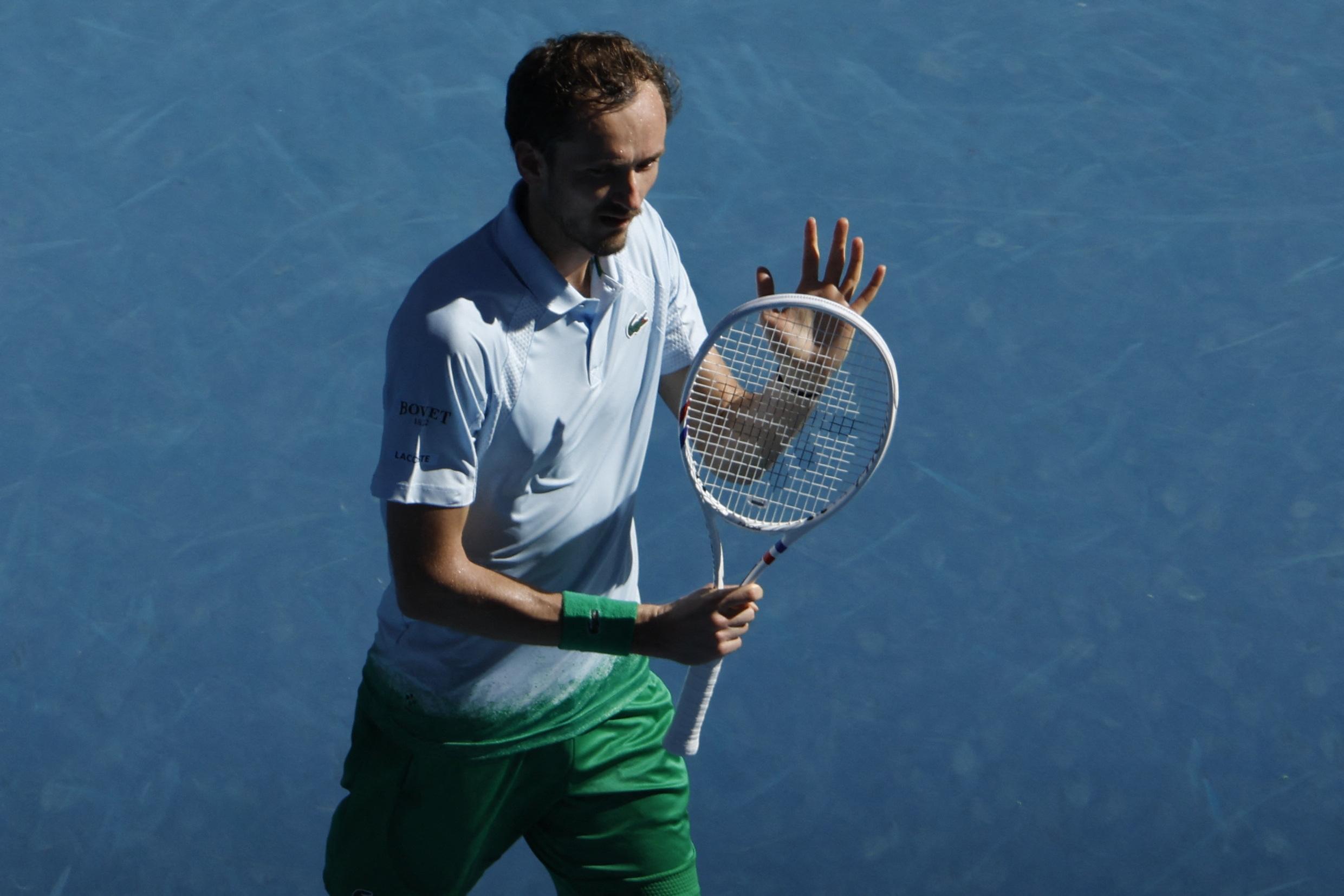 Open d’Australie : Medvedev se fait peur mais s’en sort en 5 sets face à un inconnu