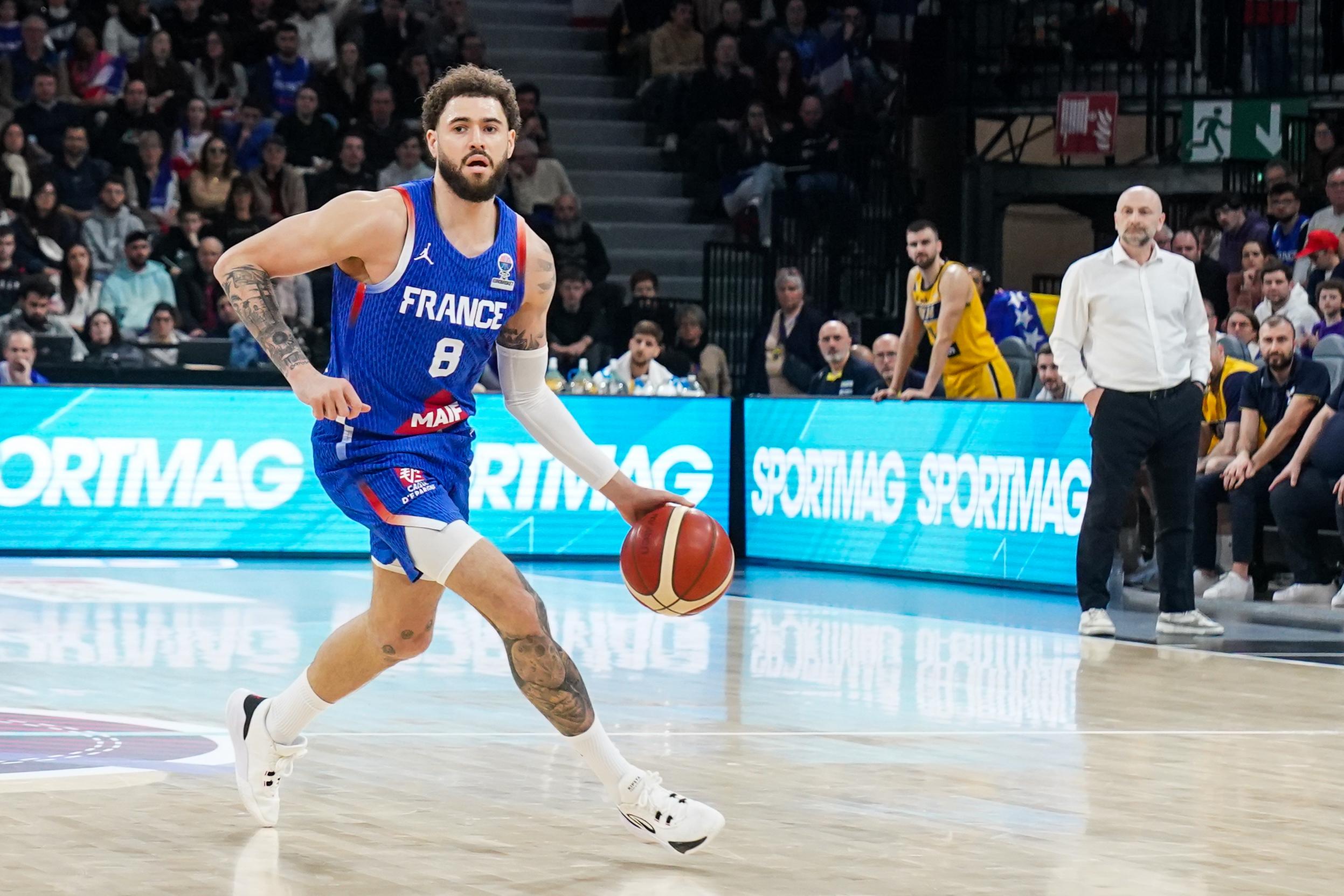 Basket : les Bleus sans Cordinier, Jaiteh, Makoundou et Okobo contre le Monténégro