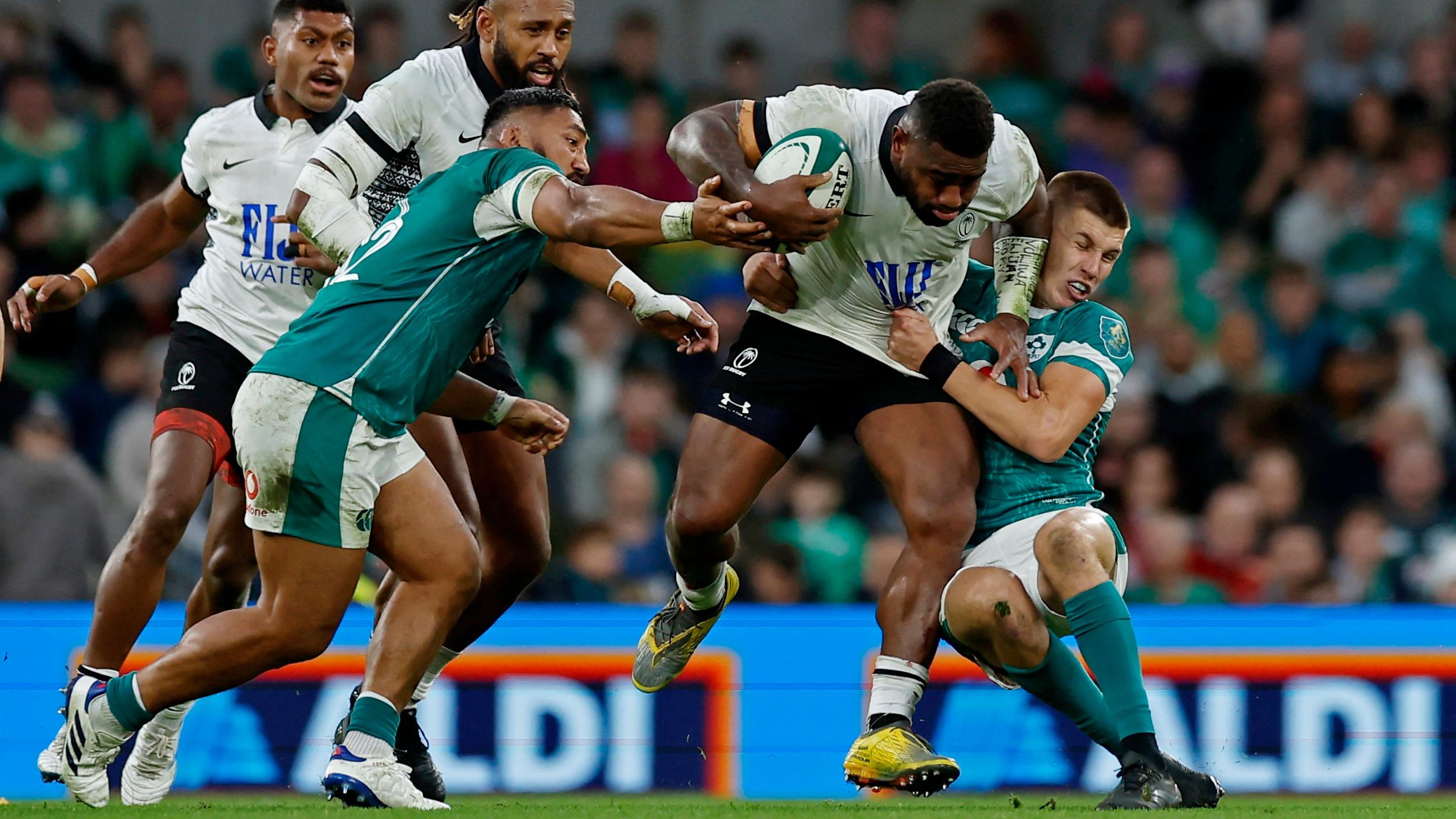 Rugby : en vidéo, l’Irlande éparpille les Fidji à Dublin