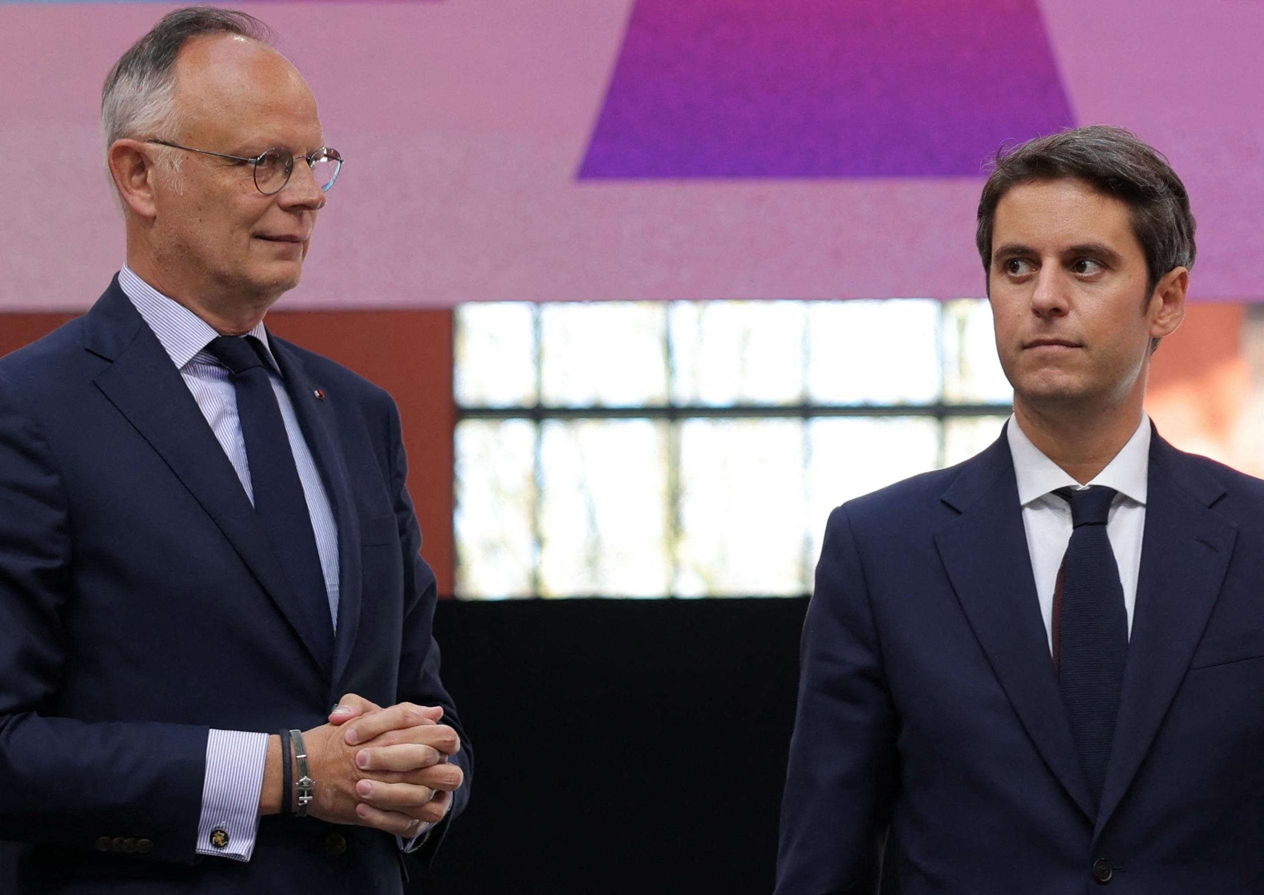 «Très, très immature» : entre Édouard Philippe et Gabriel Attal, nouvelle poussée de frictions
