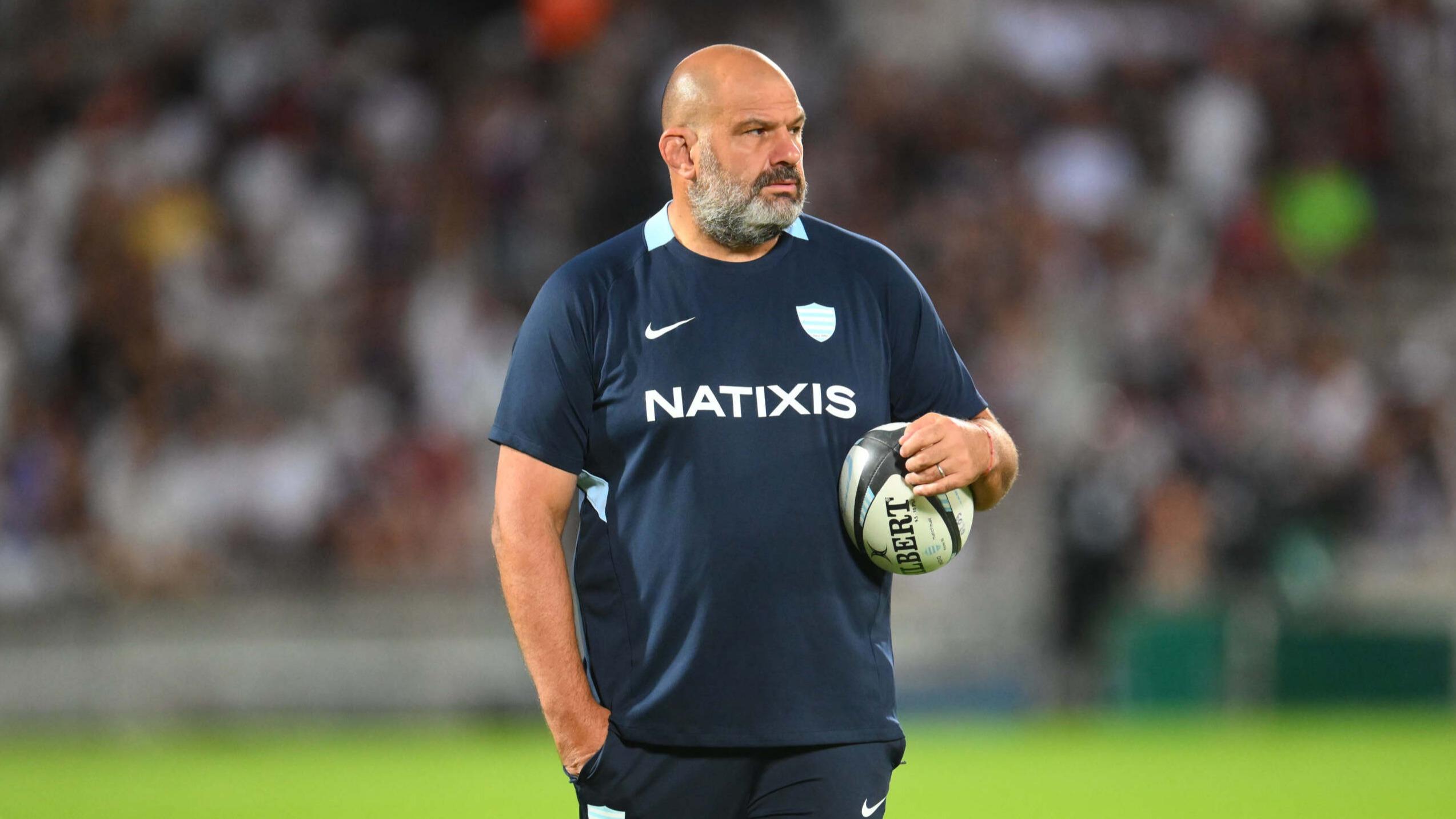 Top 14 : le Racing 92 prolonge son manager Patrice Collazo