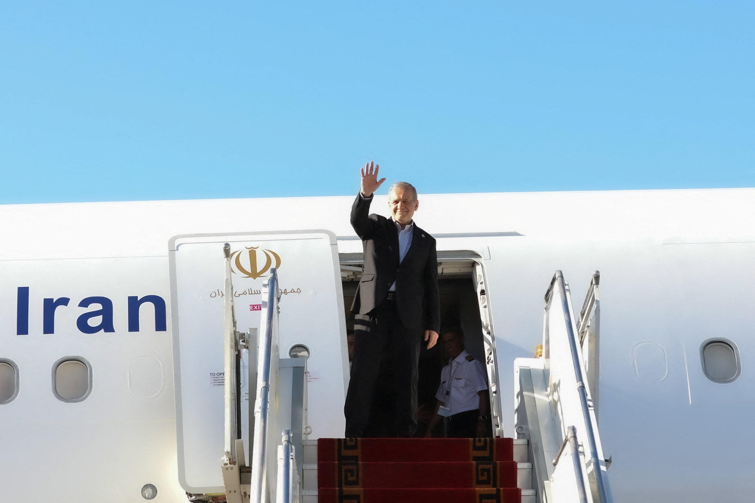 Le président iranien est arrivé à New York pour l’Assemblée générale de l’ONU