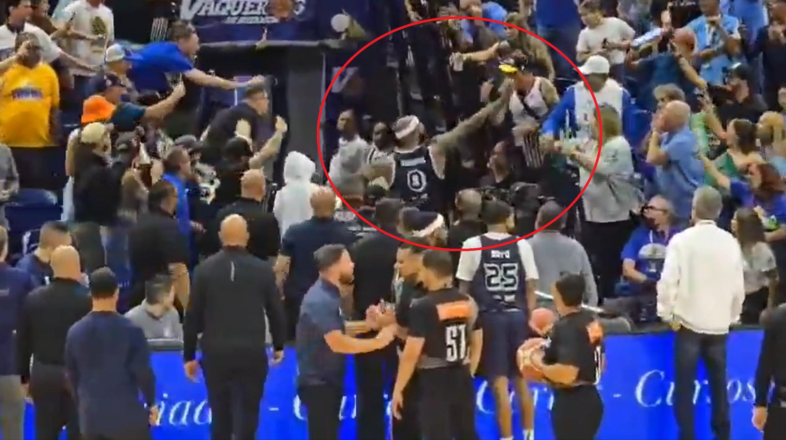 Basket : en vidéo, la violente altercation entre une ancienne star de NBA et des spectateurs à Porto-Rico