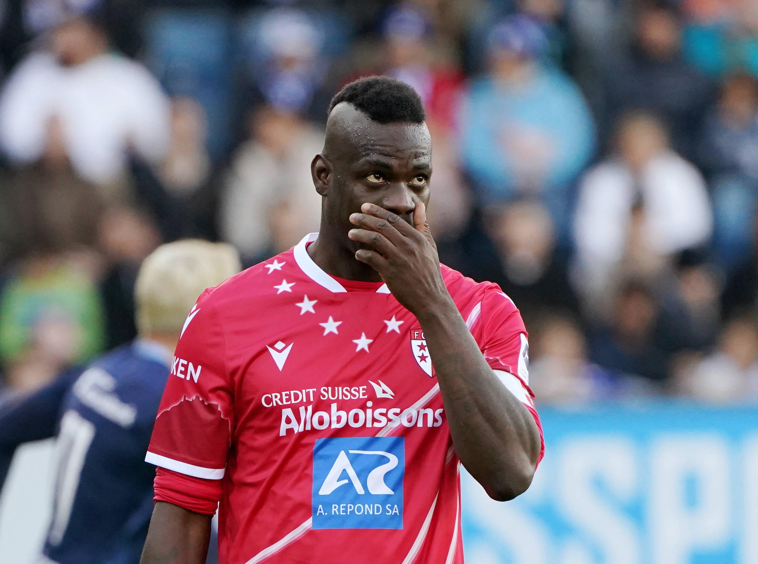 Mercato : Balotelli rompt son contrat avec le FC Sion et est libre de s'engager où il le souhaite
