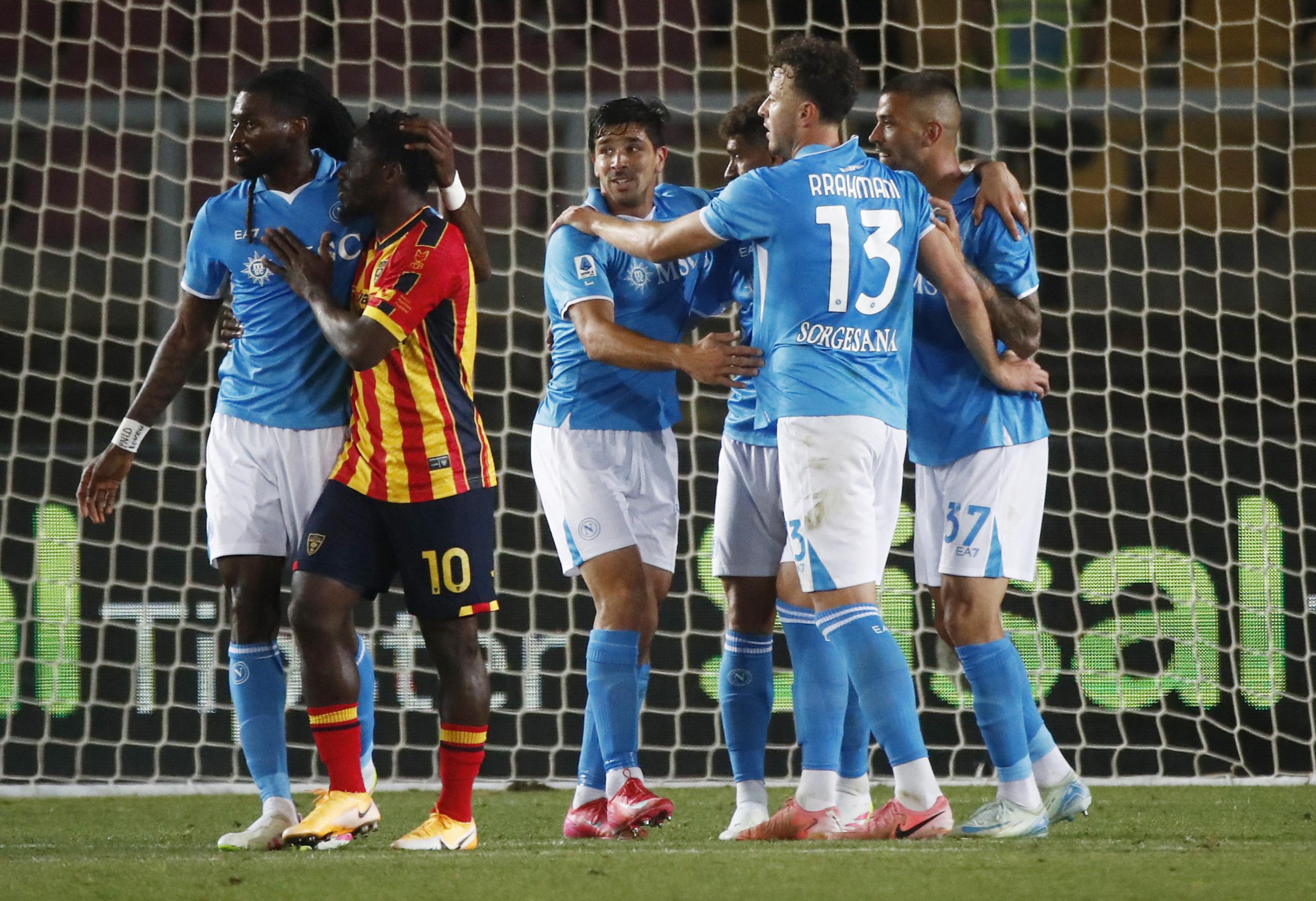Serie A : après sa victoire à Lecce, Naples prend provisoirement le large sur l'Inter Milan