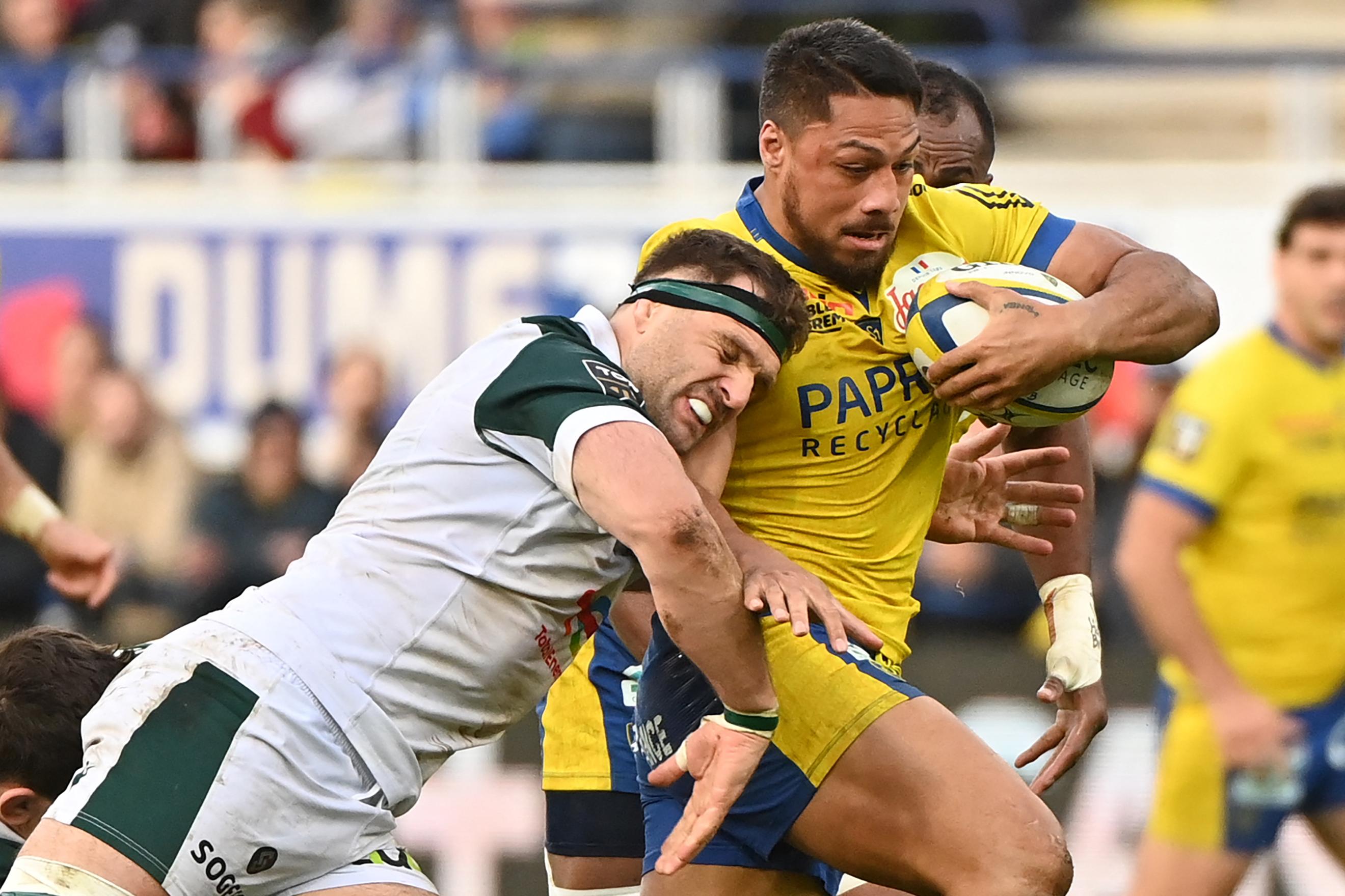 Top 14 : fracture de la pommette pour Moala (Clermont), absent plusieurs semaines