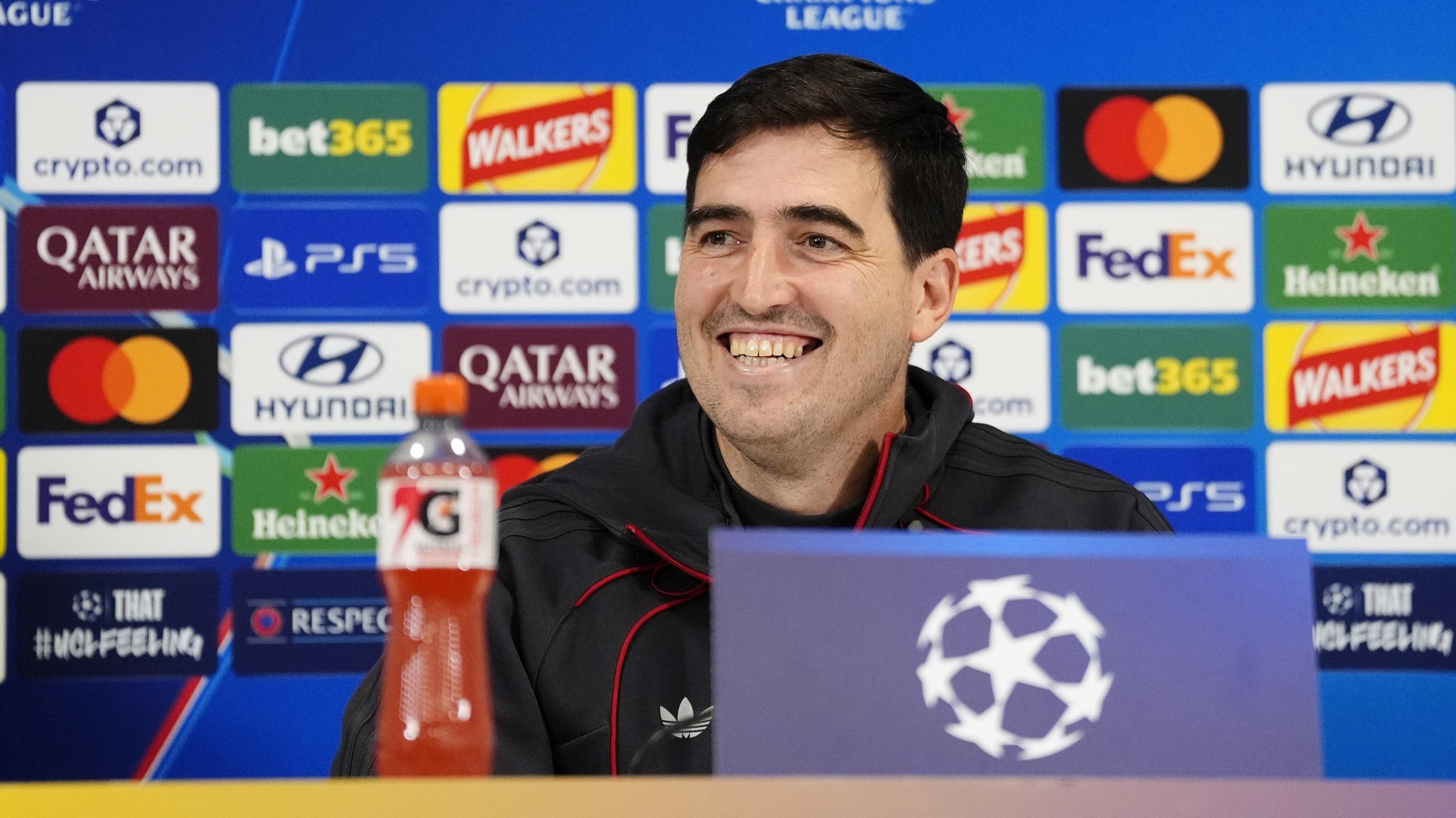 Ligue des champions : «Un match étrange» pour Iraola face à Villarreal, contre son ancien adjoint