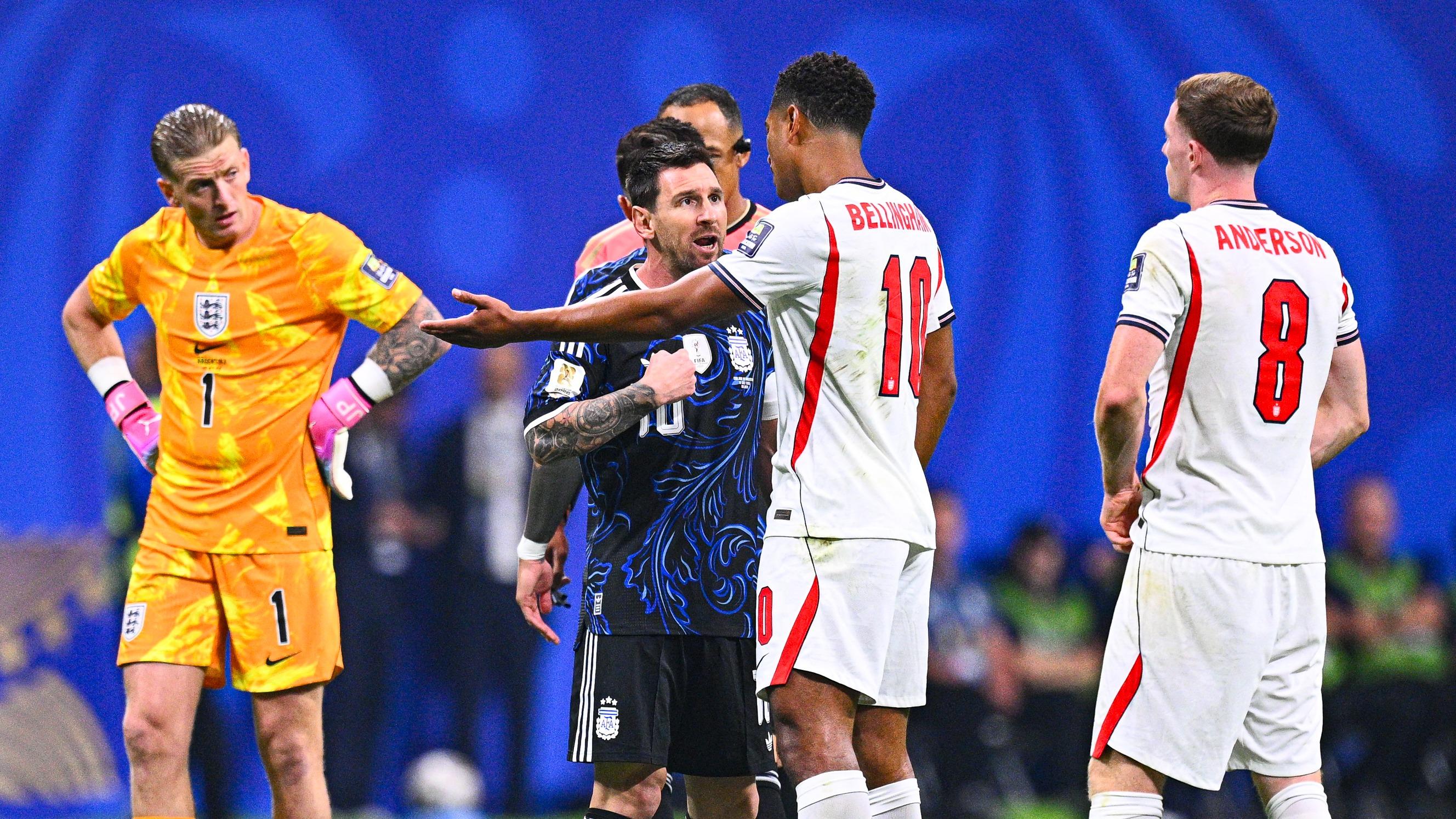 Coupe du monde 2026 : un échange houleux entre Messi et Bellingham lors d’Angleterre-Argentine fait le tour des réseaux sociaux