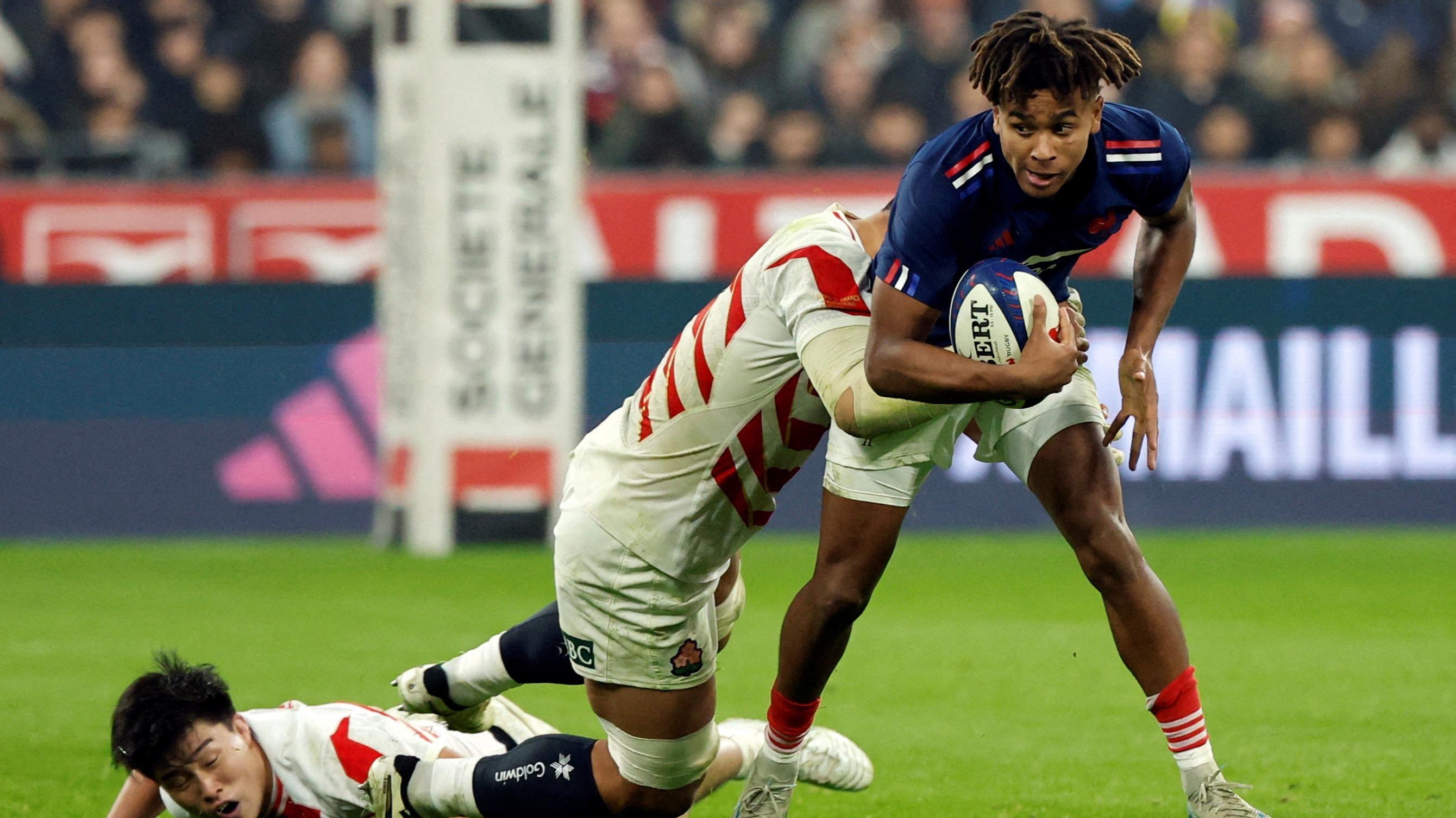 XV de France : Attissogbe touché au genou contre le Japon, Flament à la crête iliaque