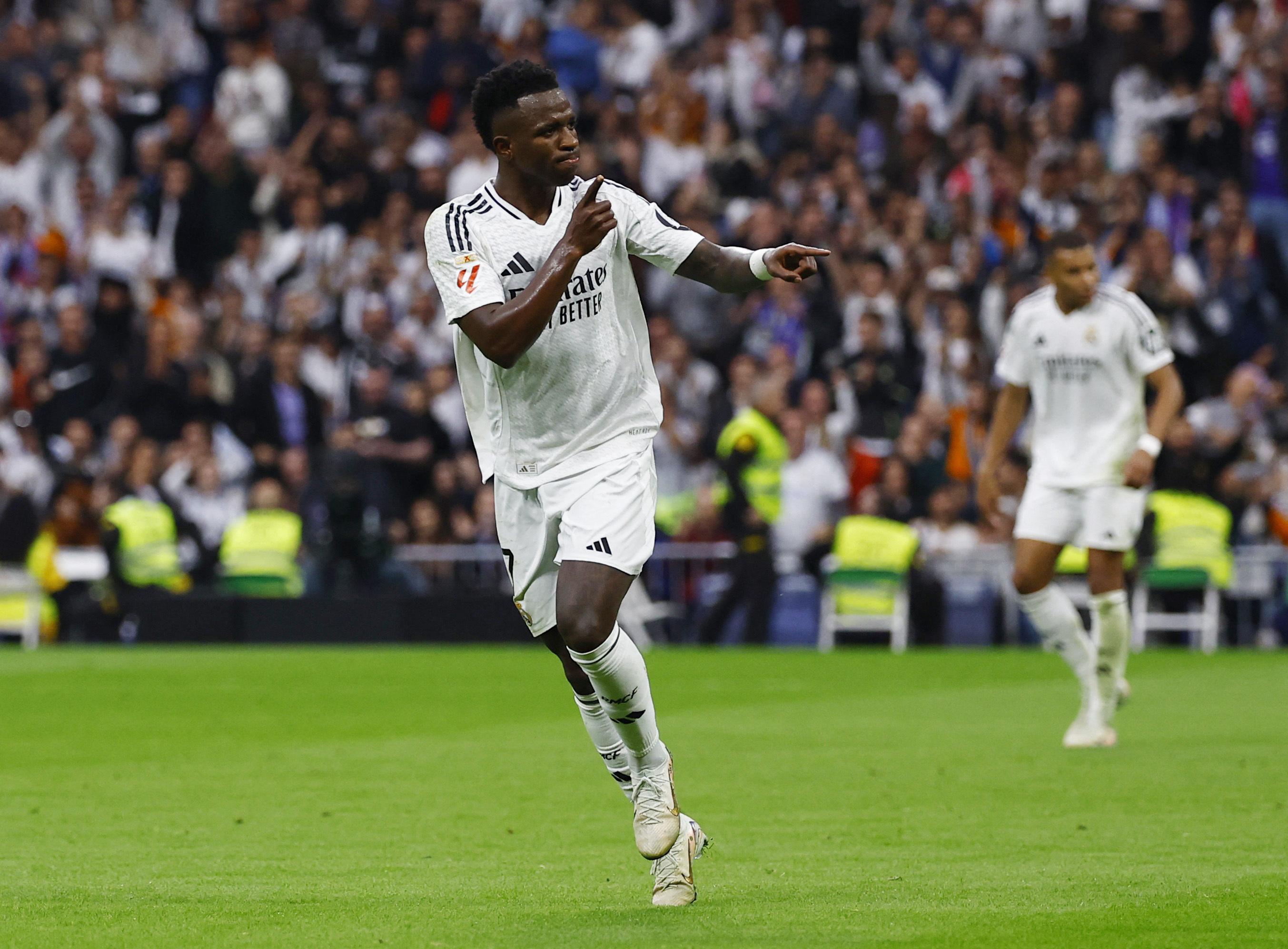 Liga : le show Vinicius relance le Real Madrid, malgré un Mbappé trop discret