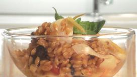 Petit épeautre façon risotto aux légumes
