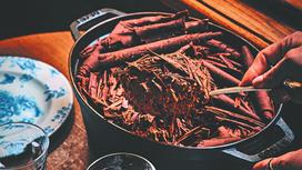 Mousse au chocolat et copeaux craquants