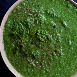 Soupe brocoli et épinard