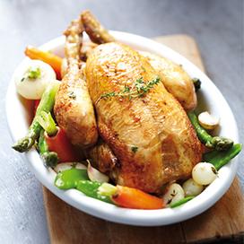 Poulet au fromage frais et à l’estragon