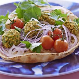 Sandwich aux falafels