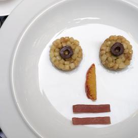 Fregola en risotto thon et compote d’agrumes