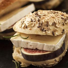 Burger au canard et aux figues