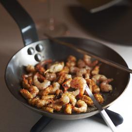 Poêlée de crevettes