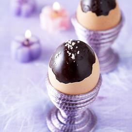 Œufs de Pâques au chocolat
