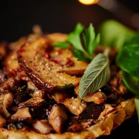 Tarte Tatin de cèpes
