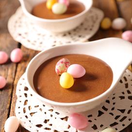 Crème au chocolat à la cassonade