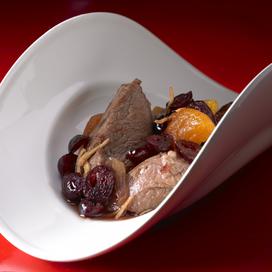 Agneau aux cranberries sèches