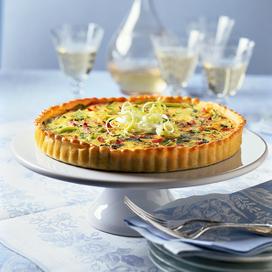 Quiche aux poireaux