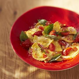 Raviolis maison à la ricotta